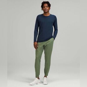 Lululemon Run State Jogger — Olive Green — Size M